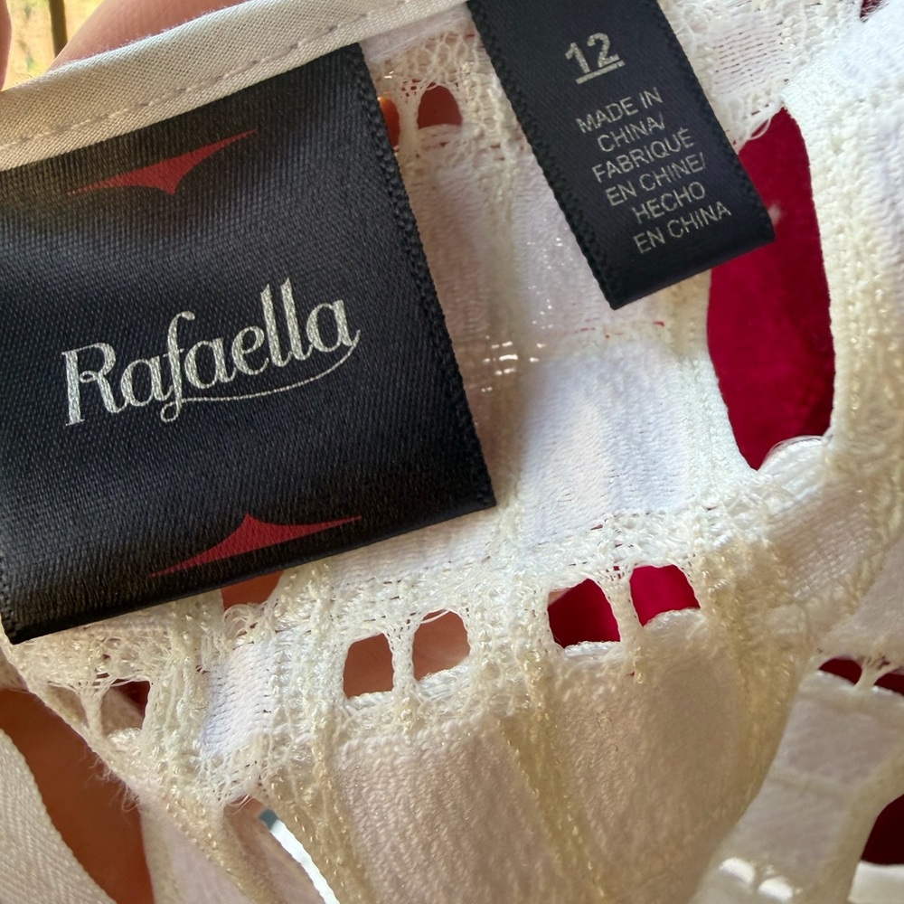 Rafaella White Crochet Midi Dress - Picture 5 of 5